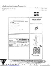 MWA120 datasheet pdf New Jersey Semiconductor