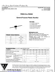 P600B-002 datasheet pdf New Jersey Semiconductor