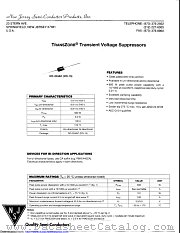 P6KE6V8A datasheet pdf New Jersey Semiconductor