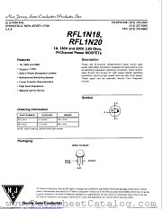 RFL1N10 datasheet pdf New Jersey Semiconductor