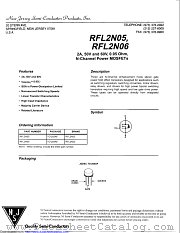 RFL2N06 datasheet pdf New Jersey Semiconductor