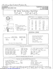SD4145 datasheet pdf New Jersey Semiconductor