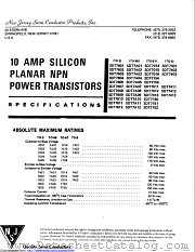 SDT7A03 datasheet pdf New Jersey Semiconductor