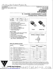 STP36N06L datasheet pdf New Jersey Semiconductor