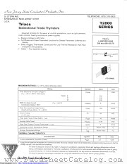 T2800D datasheet pdf New Jersey Semiconductor