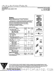 T4101B datasheet pdf New Jersey Semiconductor