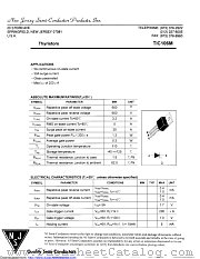 TIC106M datasheet pdf New Jersey Semiconductor