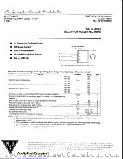 TIC116A datasheet pdf New Jersey Semiconductor
