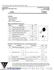 TIC206D datasheet pdf New Jersey Semiconductor