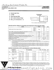 TIC206A datasheet pdf New Jersey Semiconductor