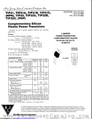 TIP31D datasheet pdf New Jersey Semiconductor