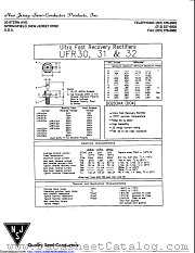 UFR301 datasheet pdf New Jersey Semiconductor