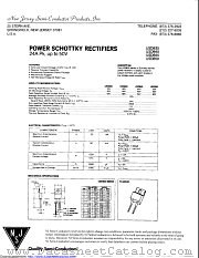 USD835 datasheet pdf New Jersey Semiconductor