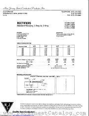 UT251 datasheet pdf New Jersey Semiconductor
