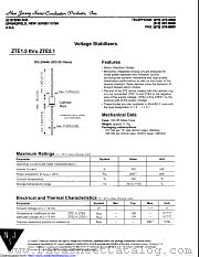 ZTE4.3 datasheet pdf New Jersey Semiconductor