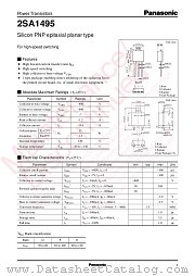 2SA1495 datasheet pdf Panasonic