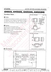 AN1555 datasheet pdf Panasonic