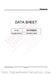 AN15860A datasheet pdf Panasonic