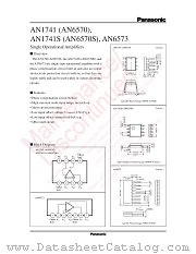 AN6573 datasheet pdf Panasonic