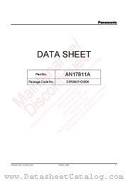 AN17811A datasheet pdf Panasonic