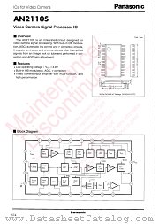 AN2110S datasheet pdf Panasonic