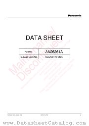 AN26261A datasheet pdf Panasonic