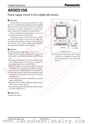 AN30210A datasheet pdf Panasonic