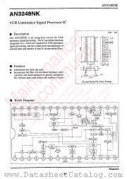AN3248NK datasheet pdf Panasonic