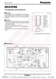 AN3294K datasheet pdf Panasonic