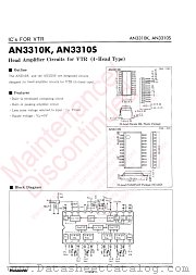 AN3310K datasheet pdf Panasonic