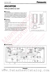 AN3493K datasheet pdf Panasonic