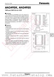 AN3495K datasheet pdf Panasonic
