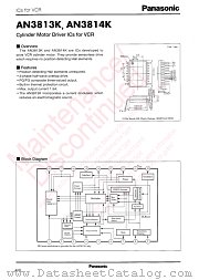 AN3813K datasheet pdf Panasonic