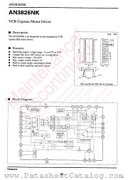 AN3826NK datasheet pdf Panasonic
