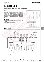 AN3900NSC datasheet pdf Panasonic