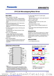 AN44067A datasheet pdf Panasonic