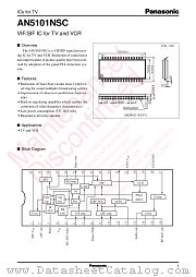 AN5101NSC datasheet pdf Panasonic