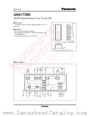 AN5177NK datasheet pdf Panasonic