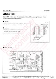 AN5318N datasheet pdf Panasonic