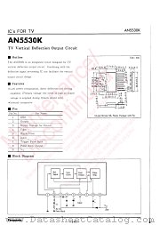 AN5530K datasheet pdf Panasonic