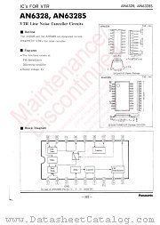 AN6328S datasheet pdf Panasonic