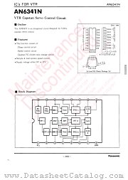 AN6341N datasheet pdf Panasonic