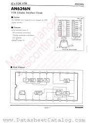 AN6346N datasheet pdf Panasonic