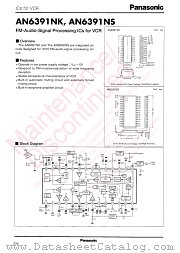 AN6391NS datasheet pdf Panasonic