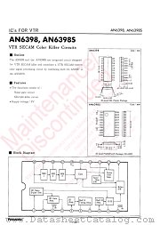 AN6398 datasheet pdf Panasonic