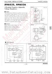 AN6536 datasheet pdf Panasonic