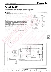 AN6546SP datasheet pdf Panasonic
