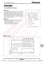 AN6886 datasheet pdf Panasonic