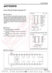 AN7332K datasheet pdf Panasonic