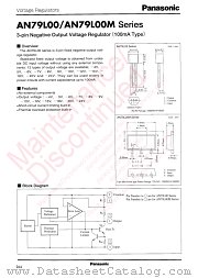 AN79L04M datasheet pdf Panasonic